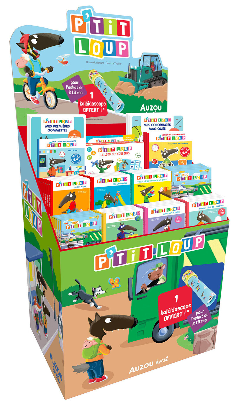 PLV PLEINE DE SOL - P'TIT LOUP - 110 VOL + PRIME