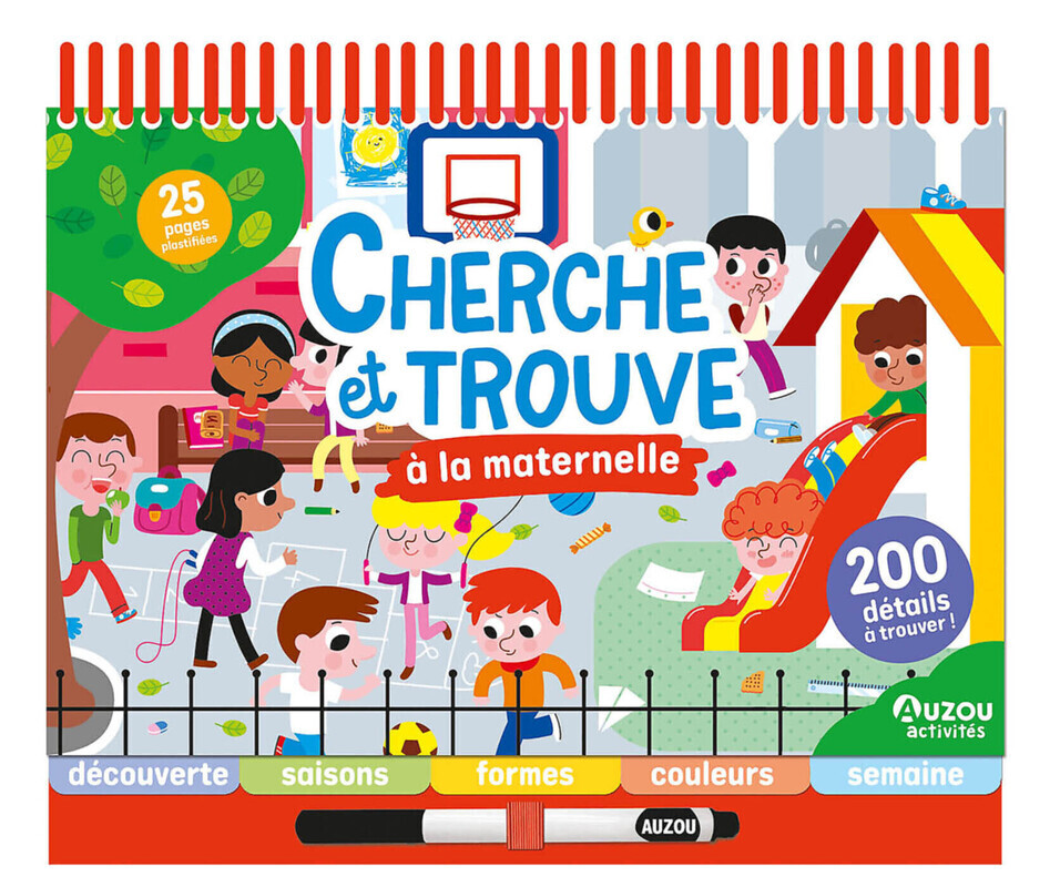 Cherche et trouve - À la maternelle