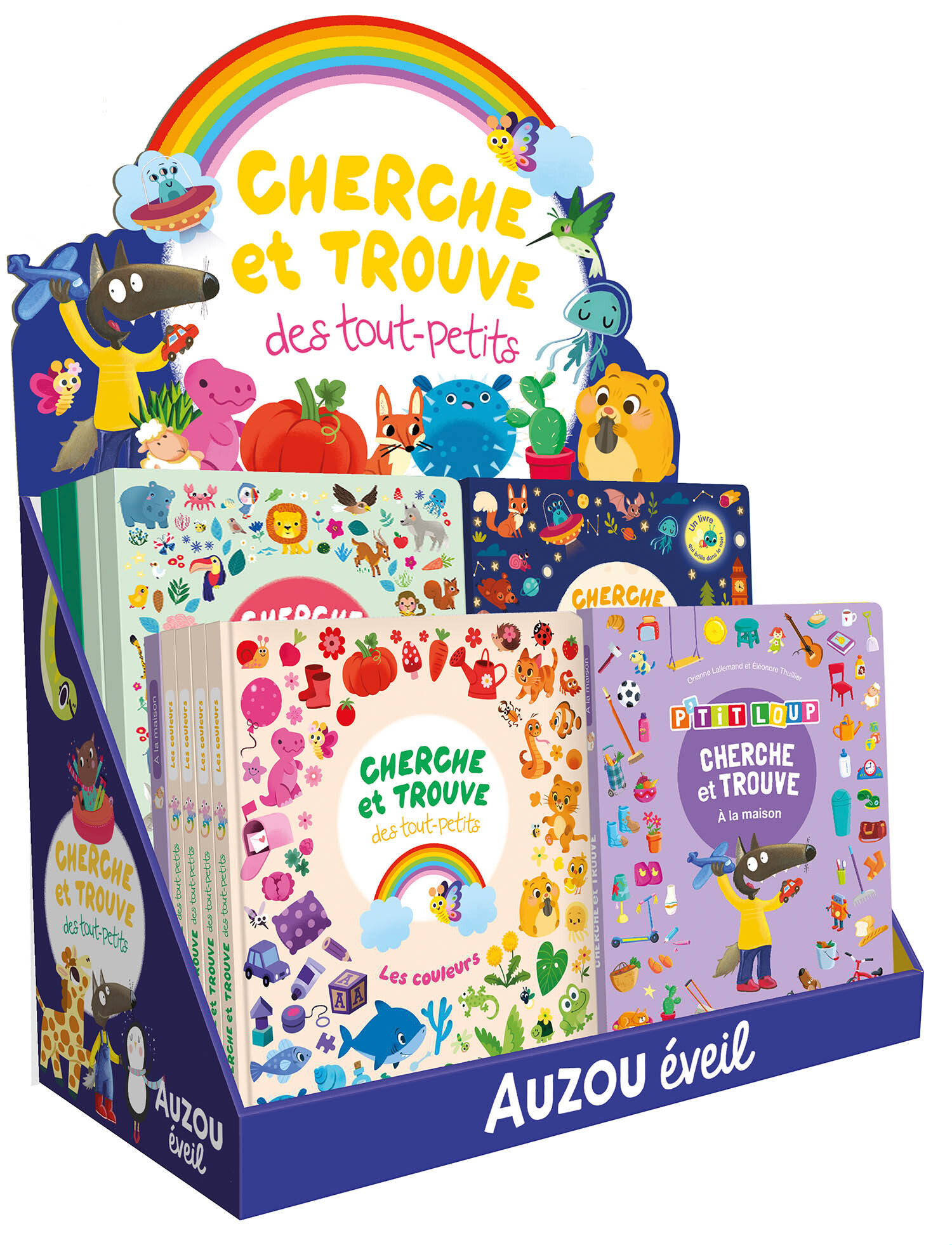 COMPTOIR PLEIN AUZOU CHERCHE ET TROUVE TT PETITS 0124 18EX