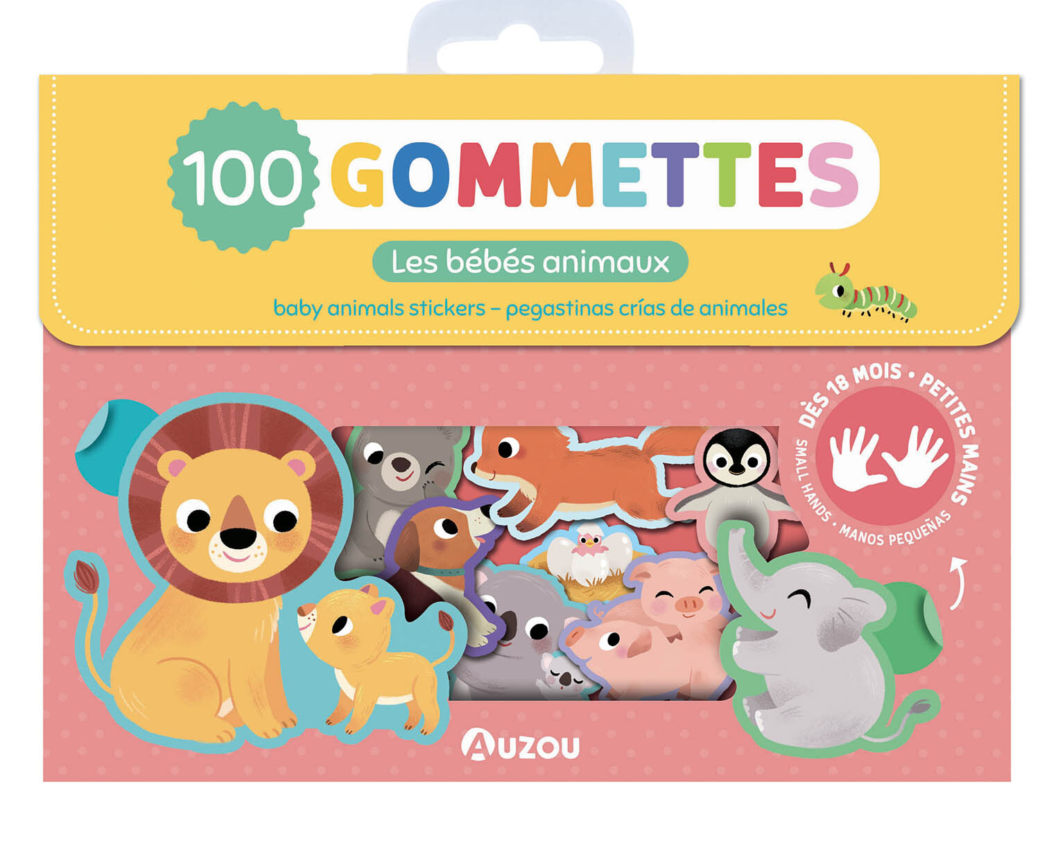 MA POCHETTE DE GOMMETTES - BEBES ANIMAUX