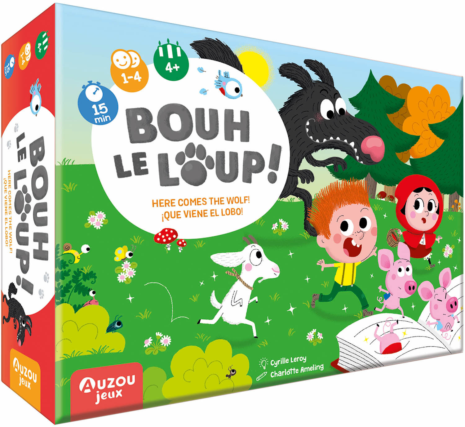 P'TITS JEUX - BOUH LE LOUP ! DOMINO