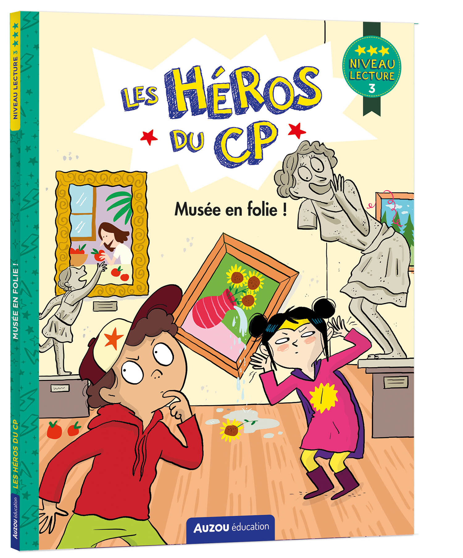 LES HEROS DU CP - NIVEAU 3 - MUSEE EN FOLIE !