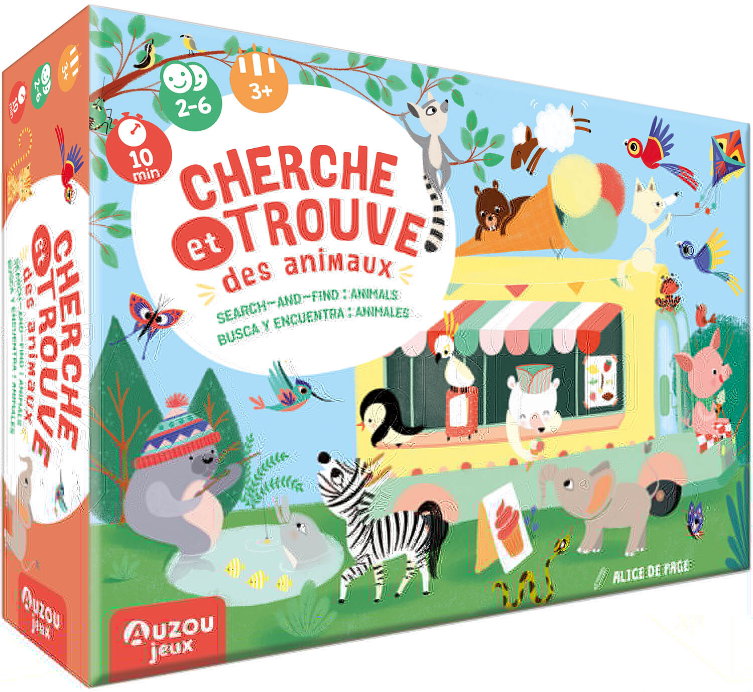 P'tits jeux - Cherche et trouve - Les animaux