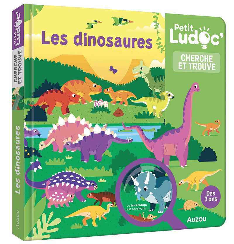 P'tit ludoc - Cherche et trouve : Les dinosaures