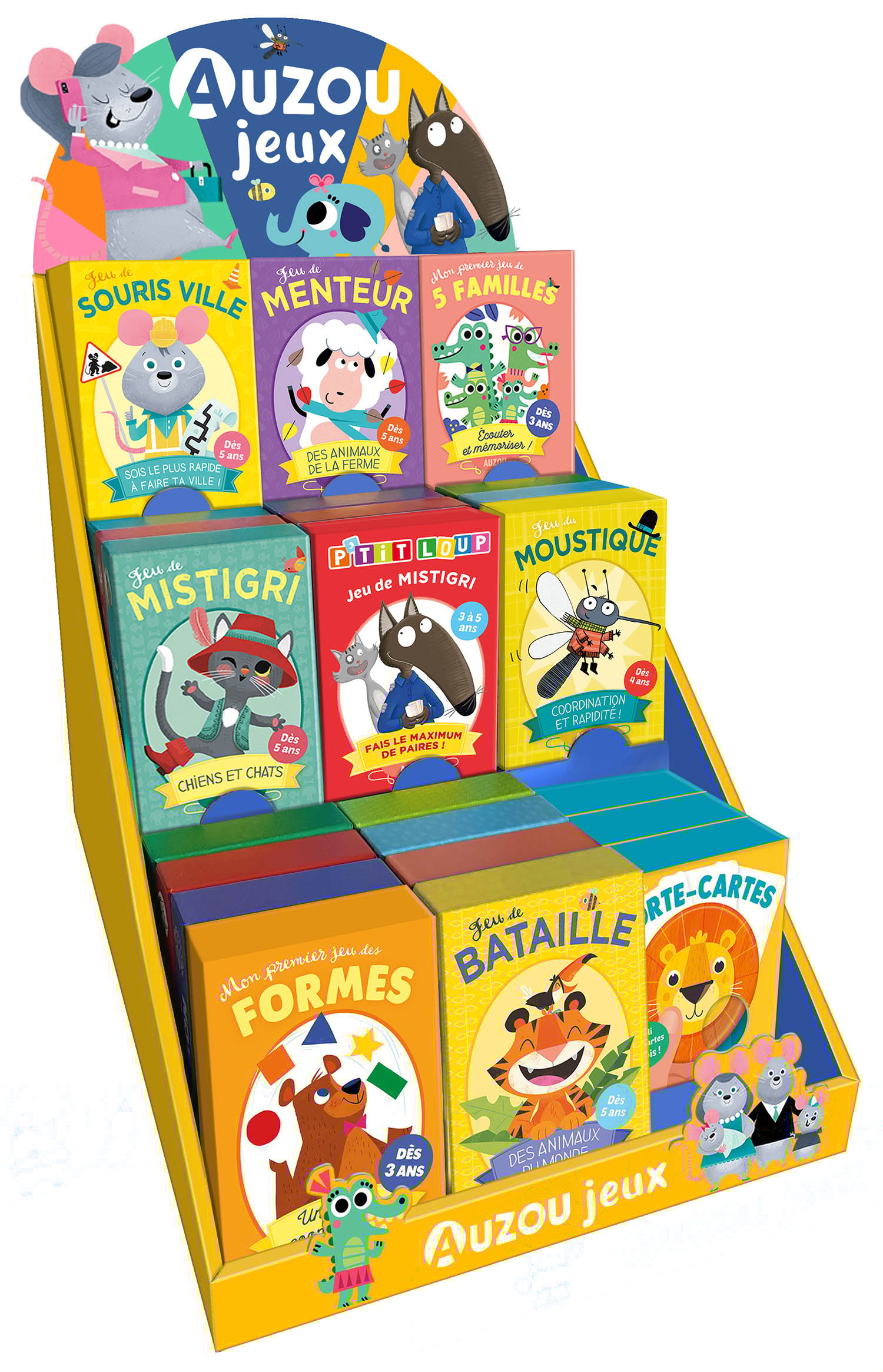 Comptoir Auzou jeux de cartes 30 vol