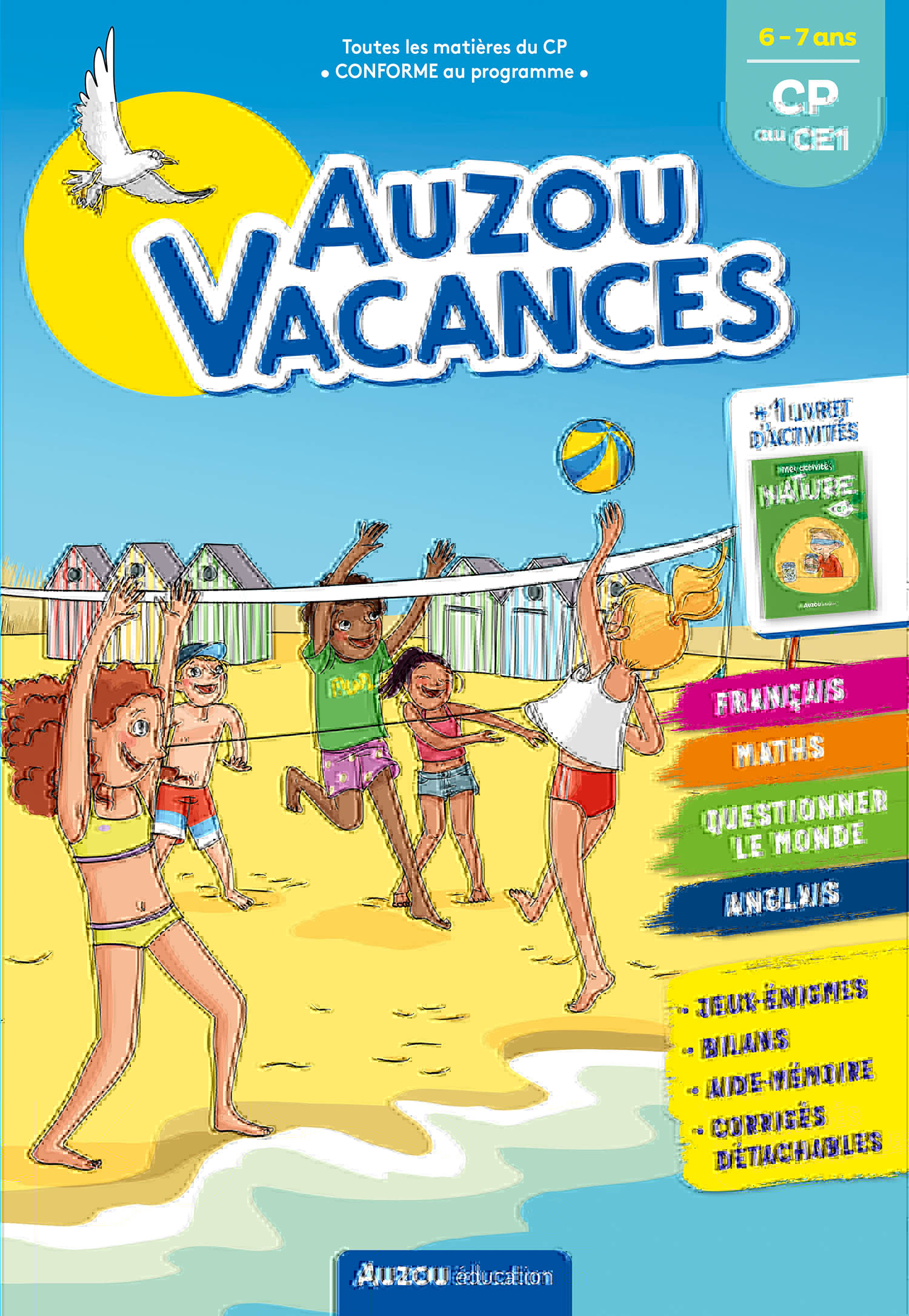 Auzou vacances - Du CP au CE1 2022
