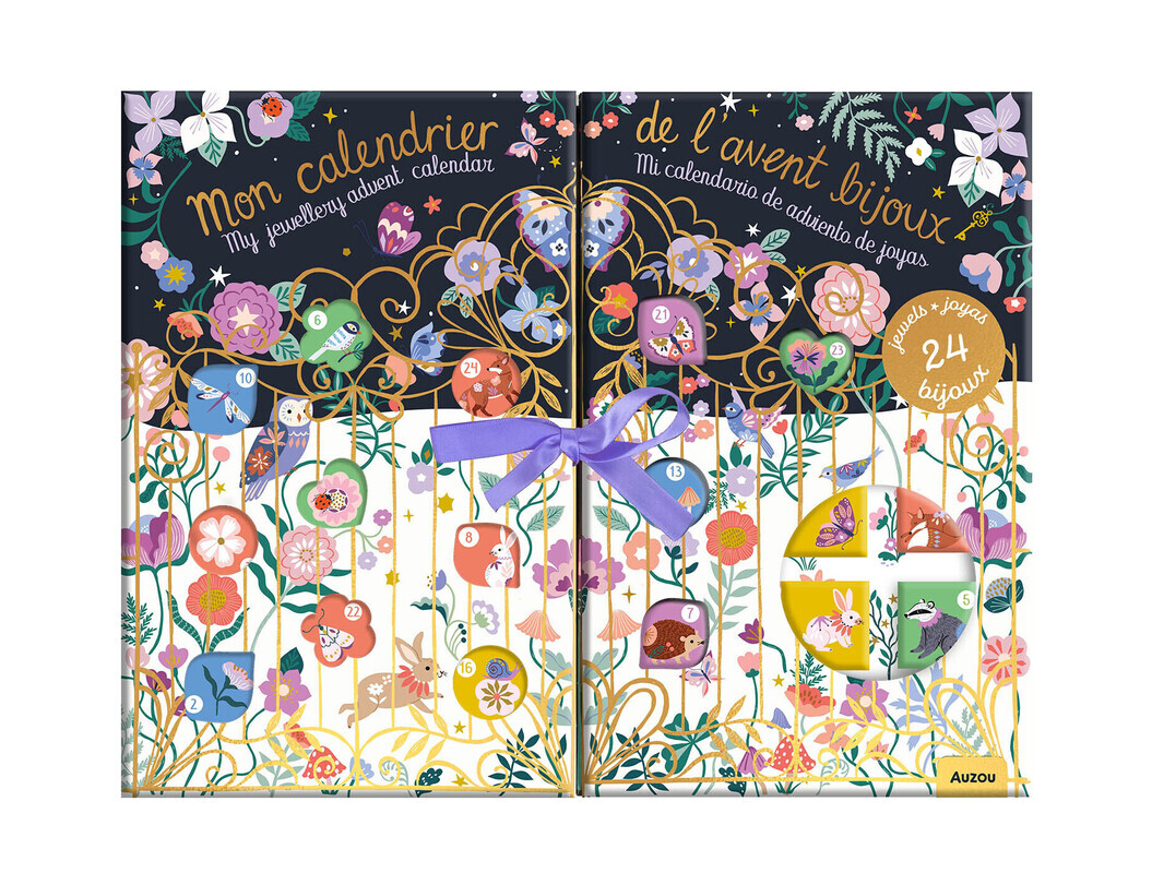 Calendrier de l'avent bijoux - 24 bijoux