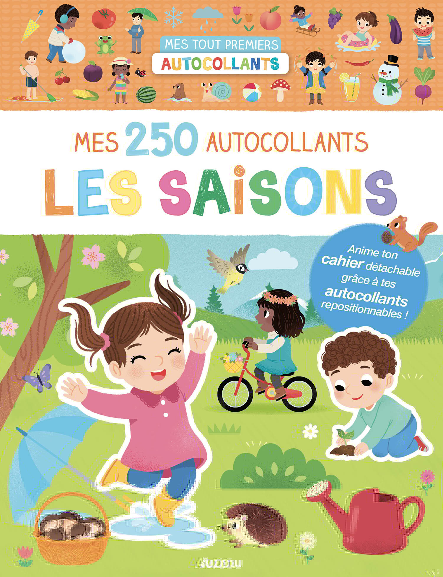 MES TOUT PREMIERS AUTOCOLLANTS - LES SAISONS 250 AUTOCOLLANTS