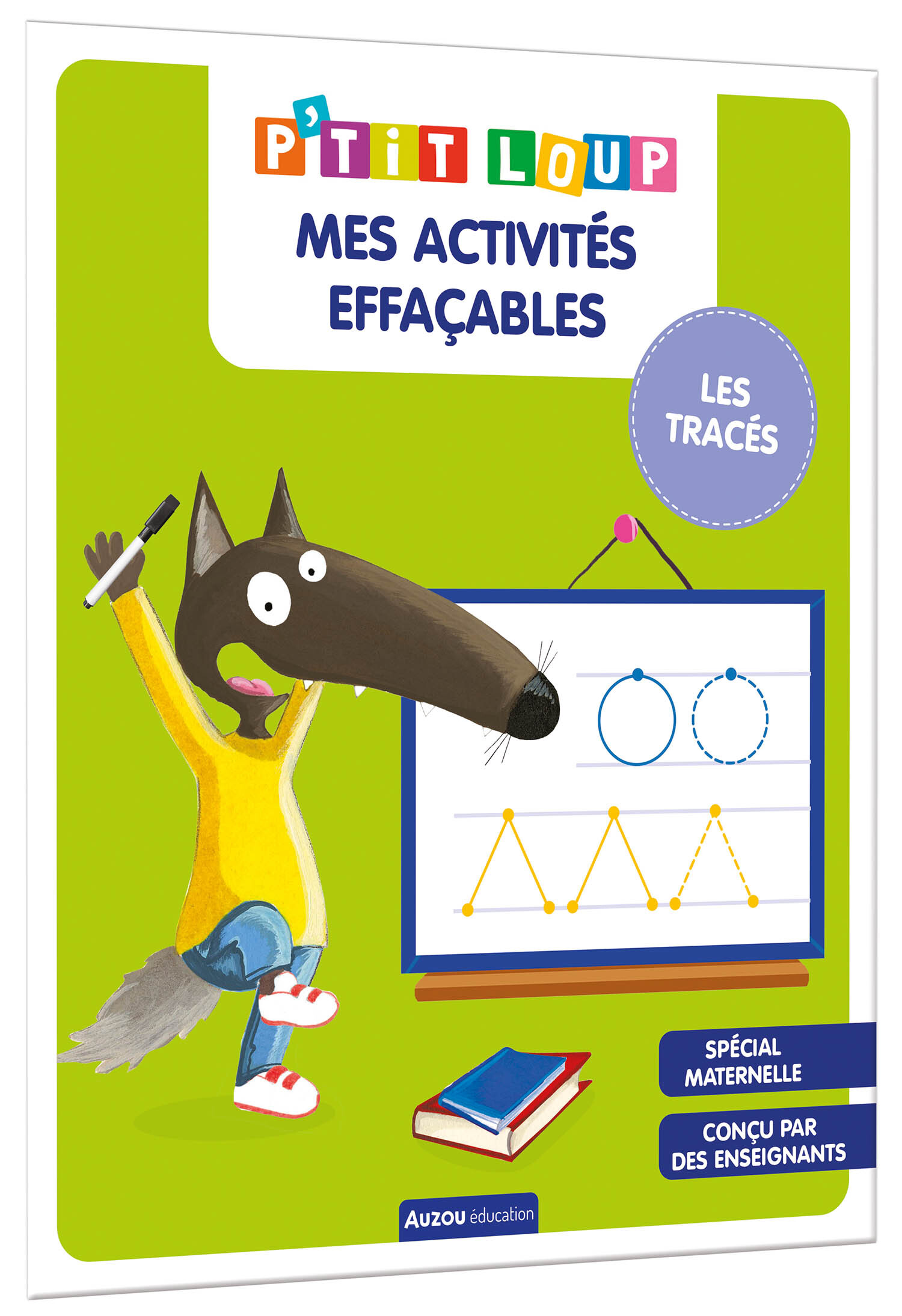 P'tit Loup - Mes activités effaçables les tracés