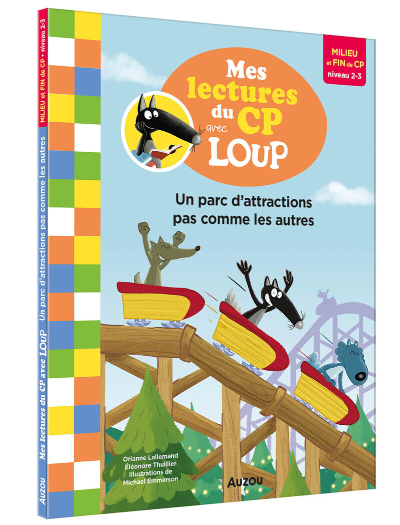 Mes lectures du cp avec Loup - Un parc d'attractions pas comme les autres