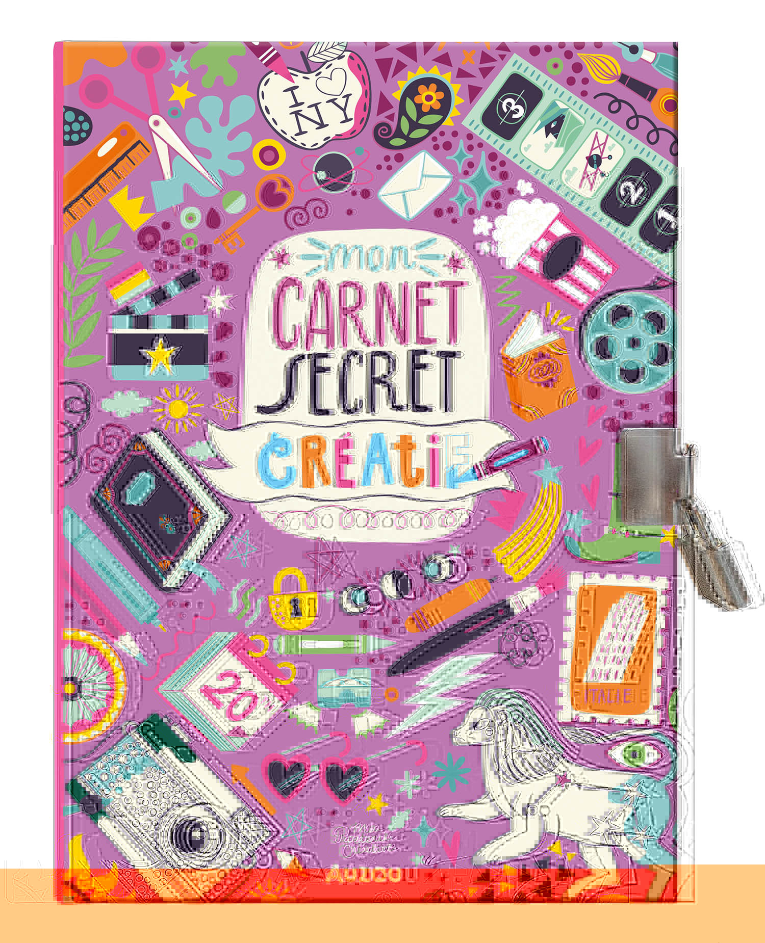 MA PAPETERIE CRÉATIVE - MON CARNET SECRET CRÉATIF