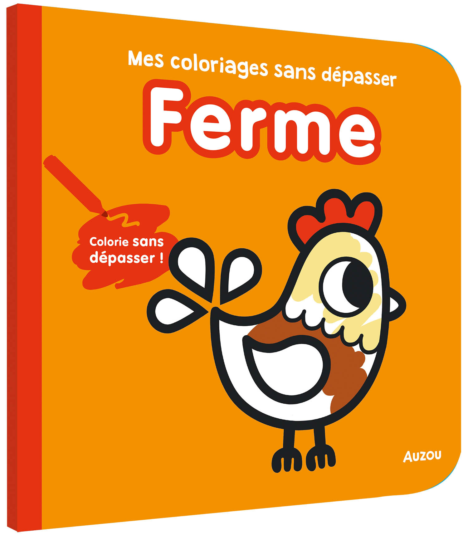 MES PREMIERS COLORIAGES SANS DEPASSER - FERME