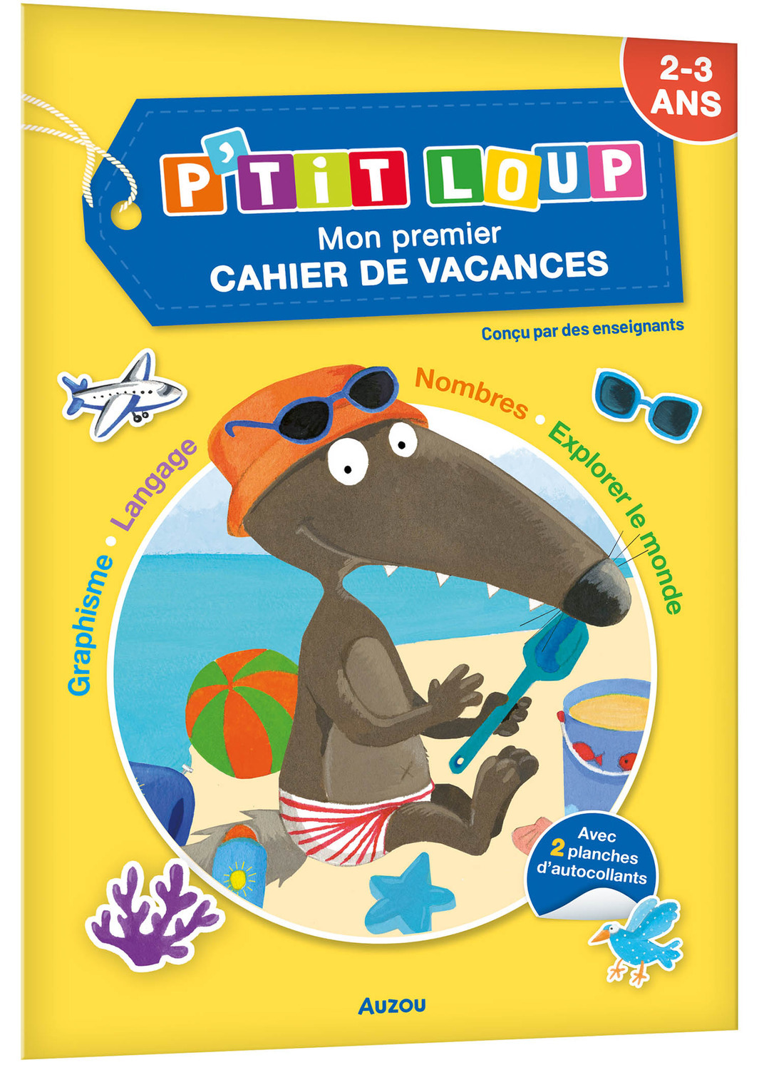 P'TIT LOUP - MON PREMIER CAHIER DE VACANCES 2026