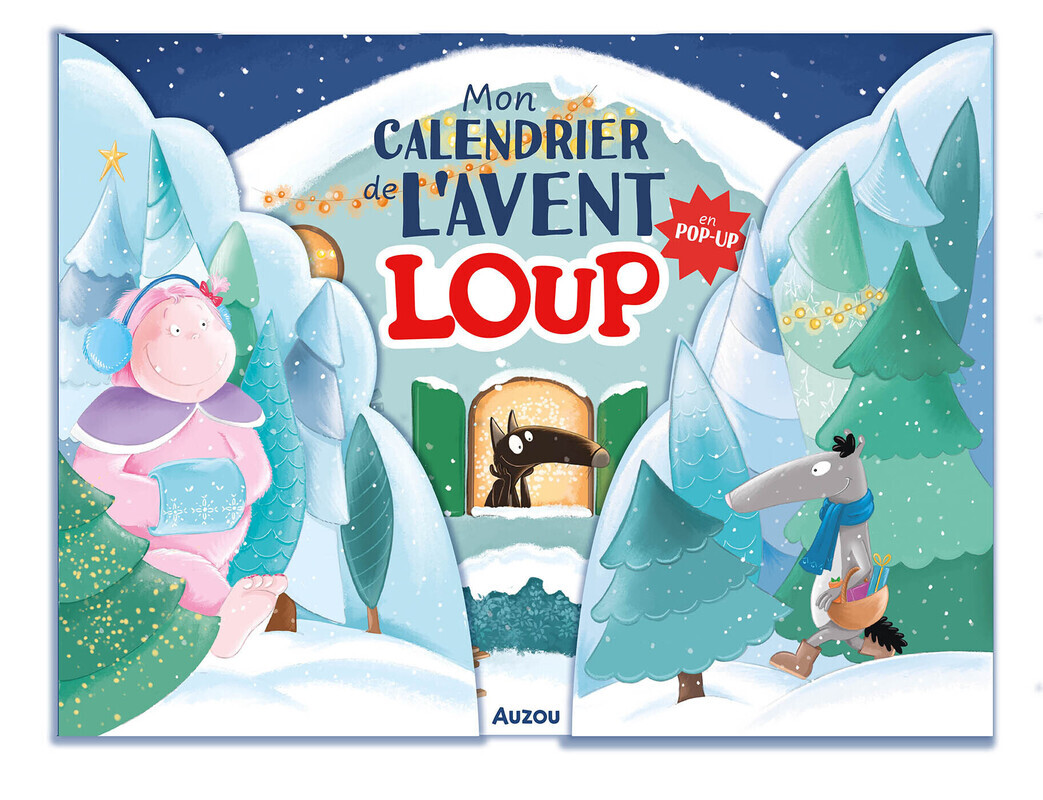 Mon calendrier de l'avent loup