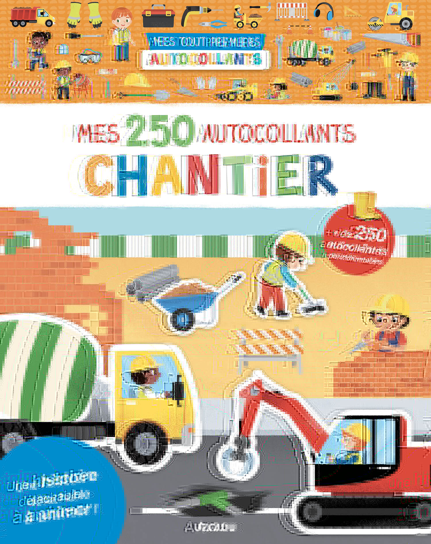 MES 250 AUTOCOLLANTS - CHANTIER