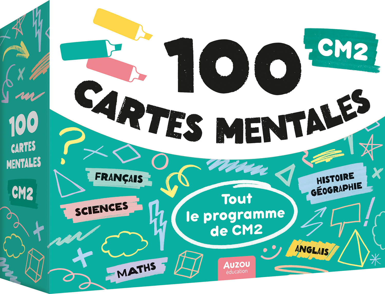 100 cartes mentales - Tout le programme de CM2