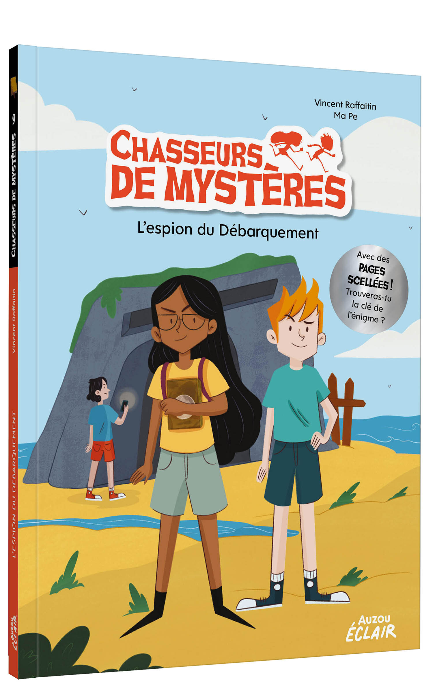 CHASSEURS DE MYSTERES - Tome 09 L'ESPION DU DEBARQUEMENT