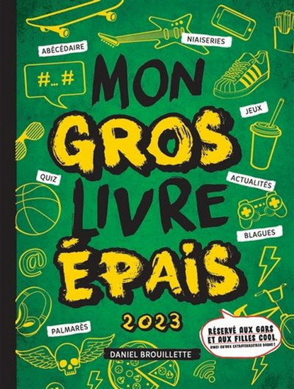 MON PETIT GROS LIVRE EPAIS 2023