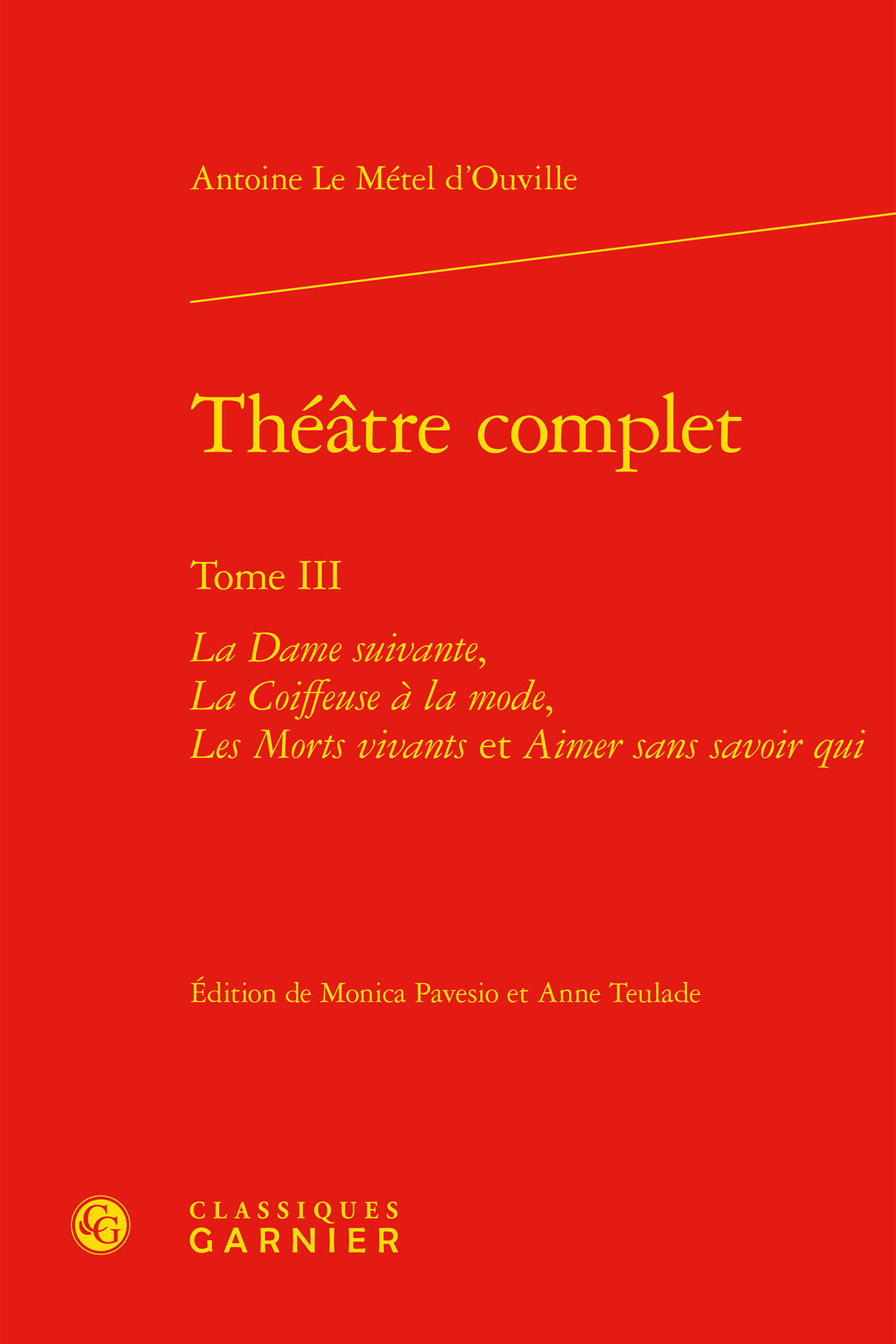 Théâtre complet