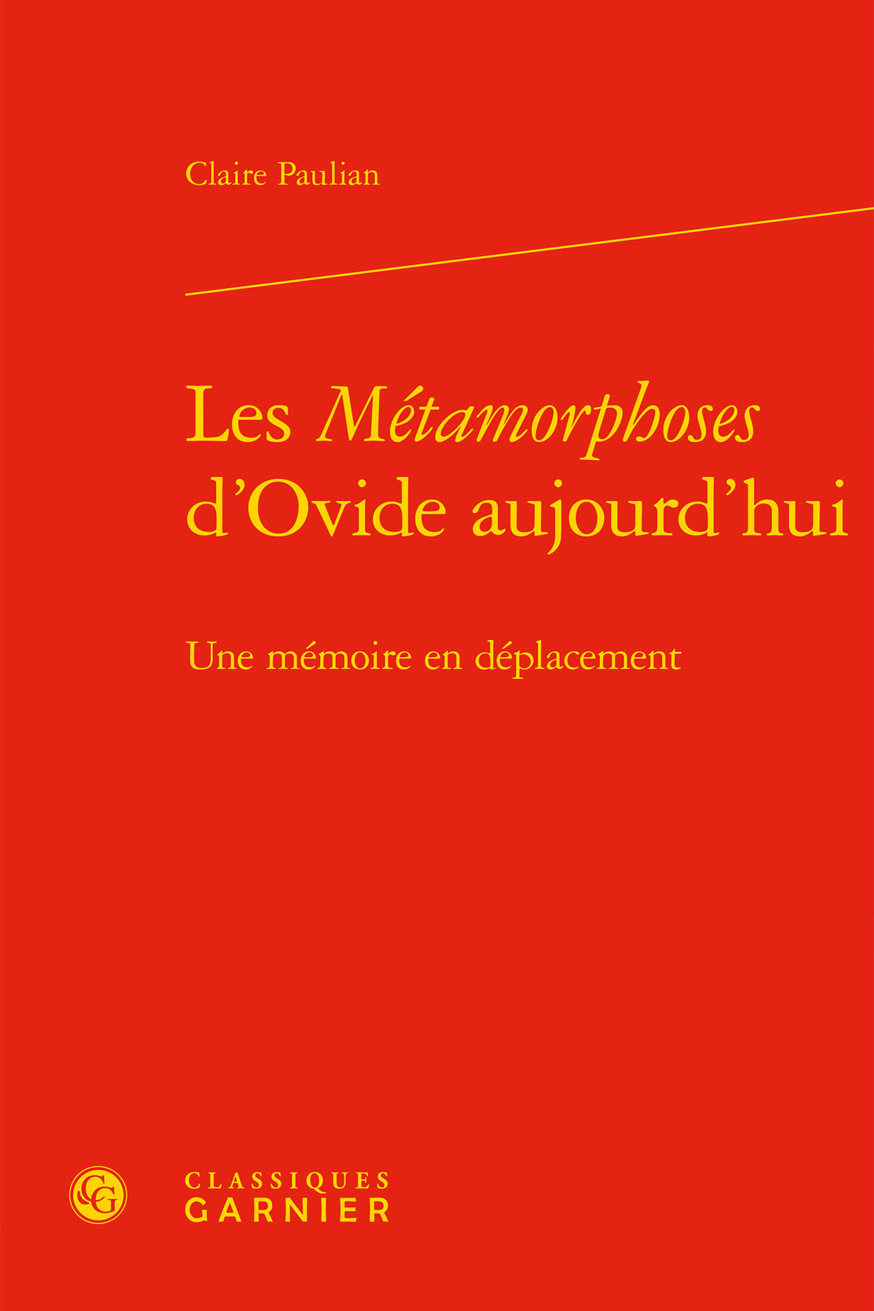 Les Métamorphoses d'Ovide aujourd'hui