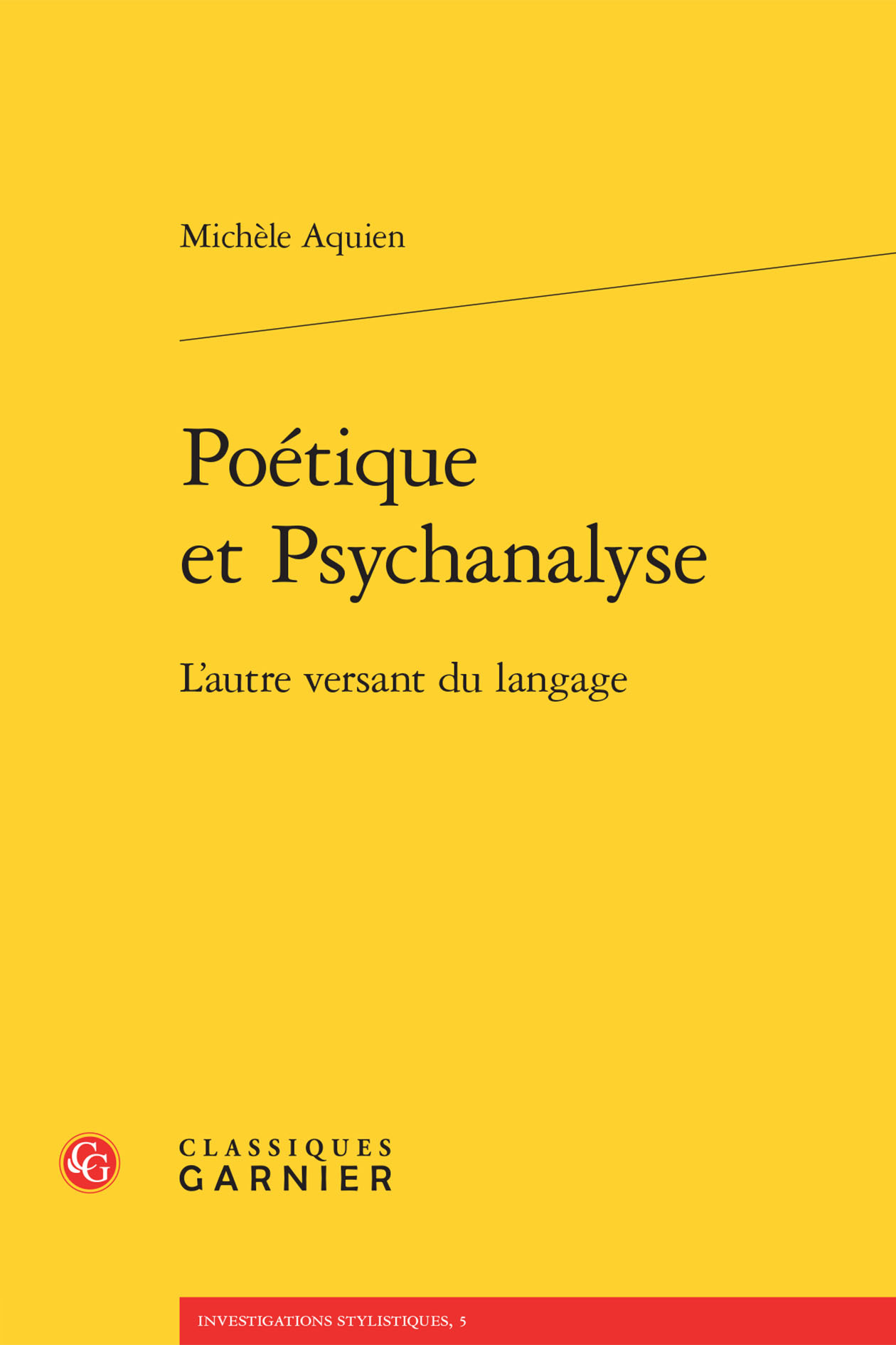 Poétique et Psychanalyse