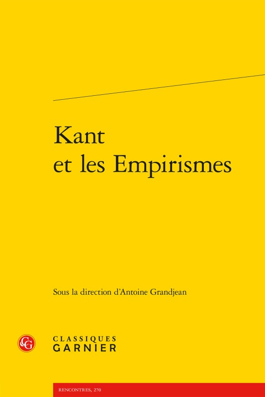 Kant et les Empirismes