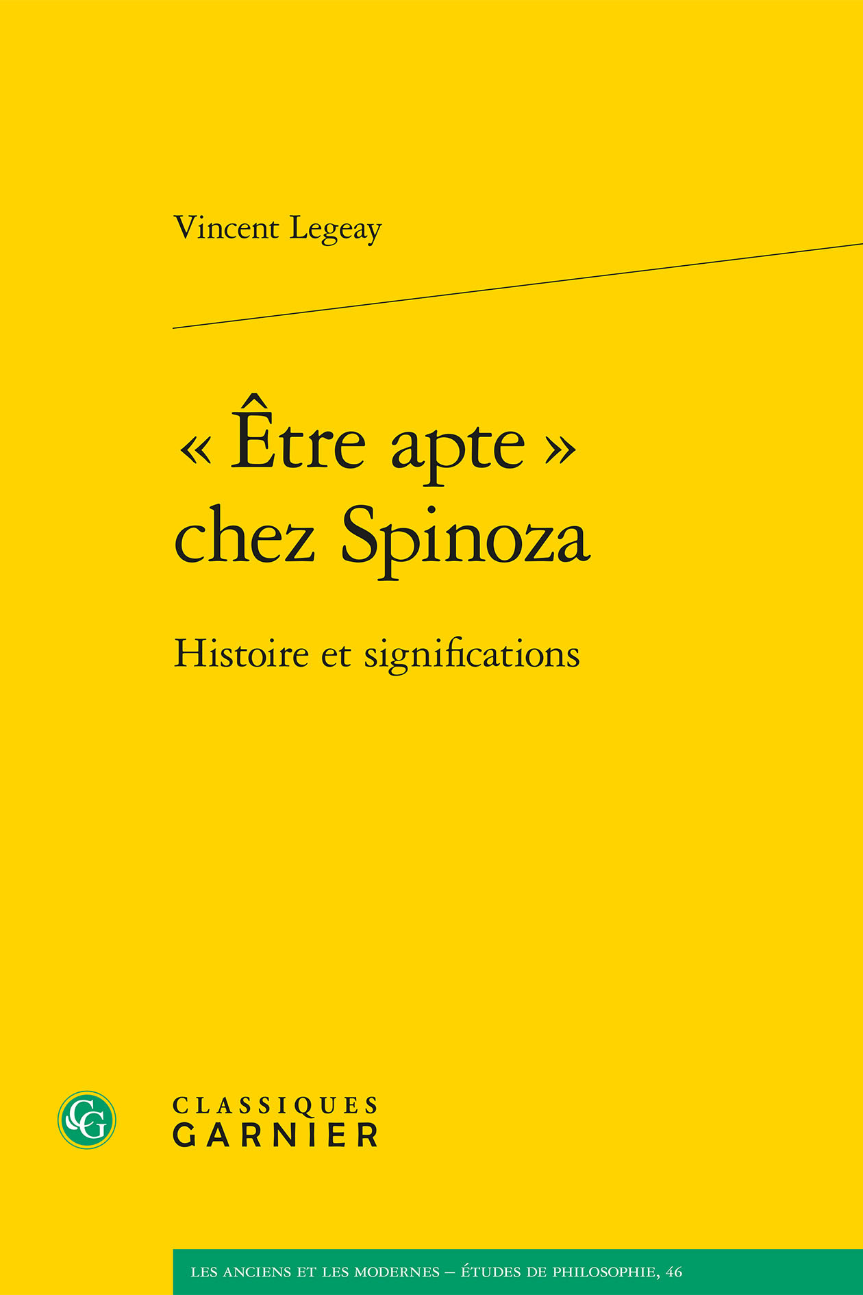 « Être apte » chez Spinoza