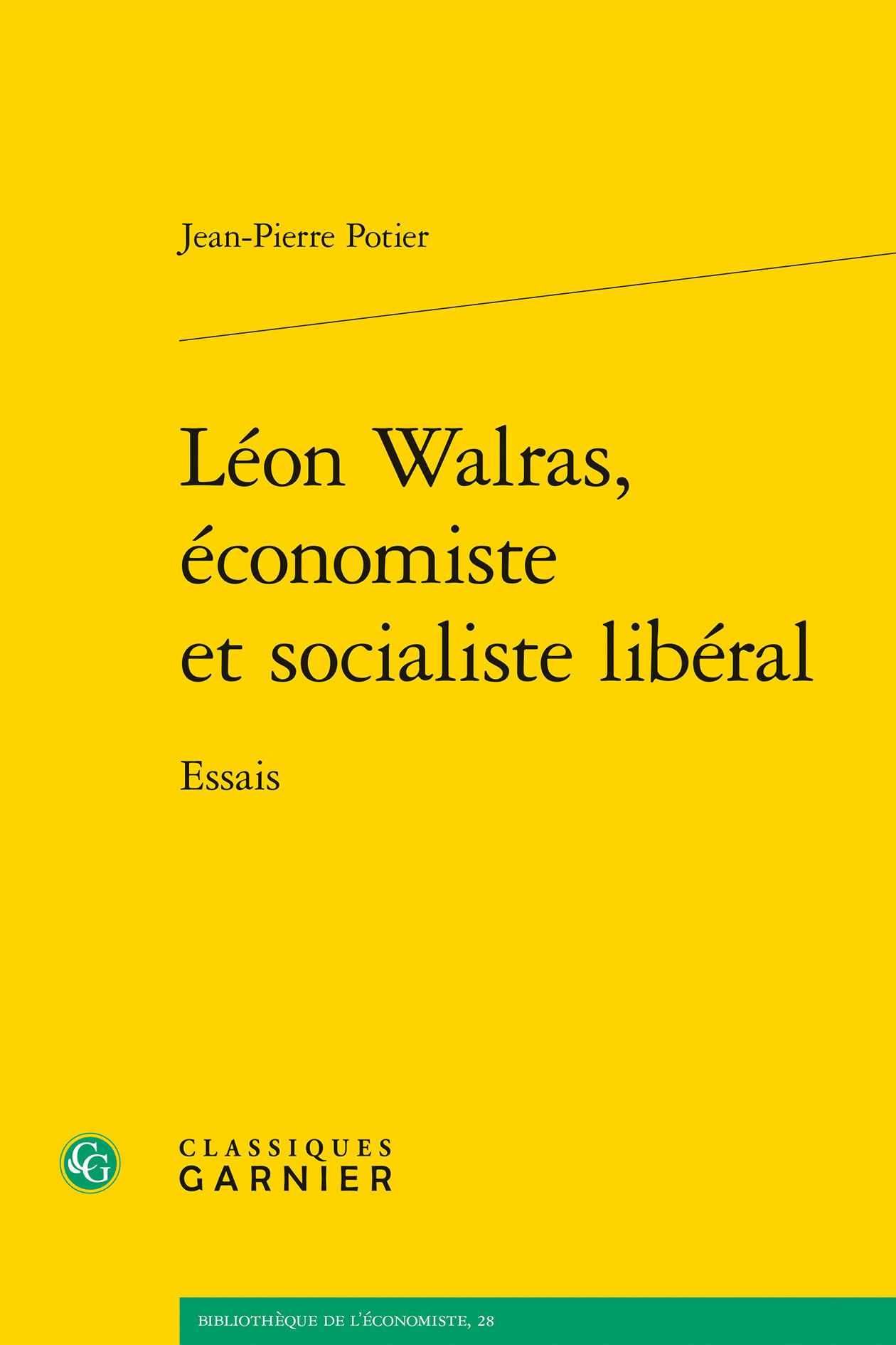 Léon Walras, économiste et socialiste libéral