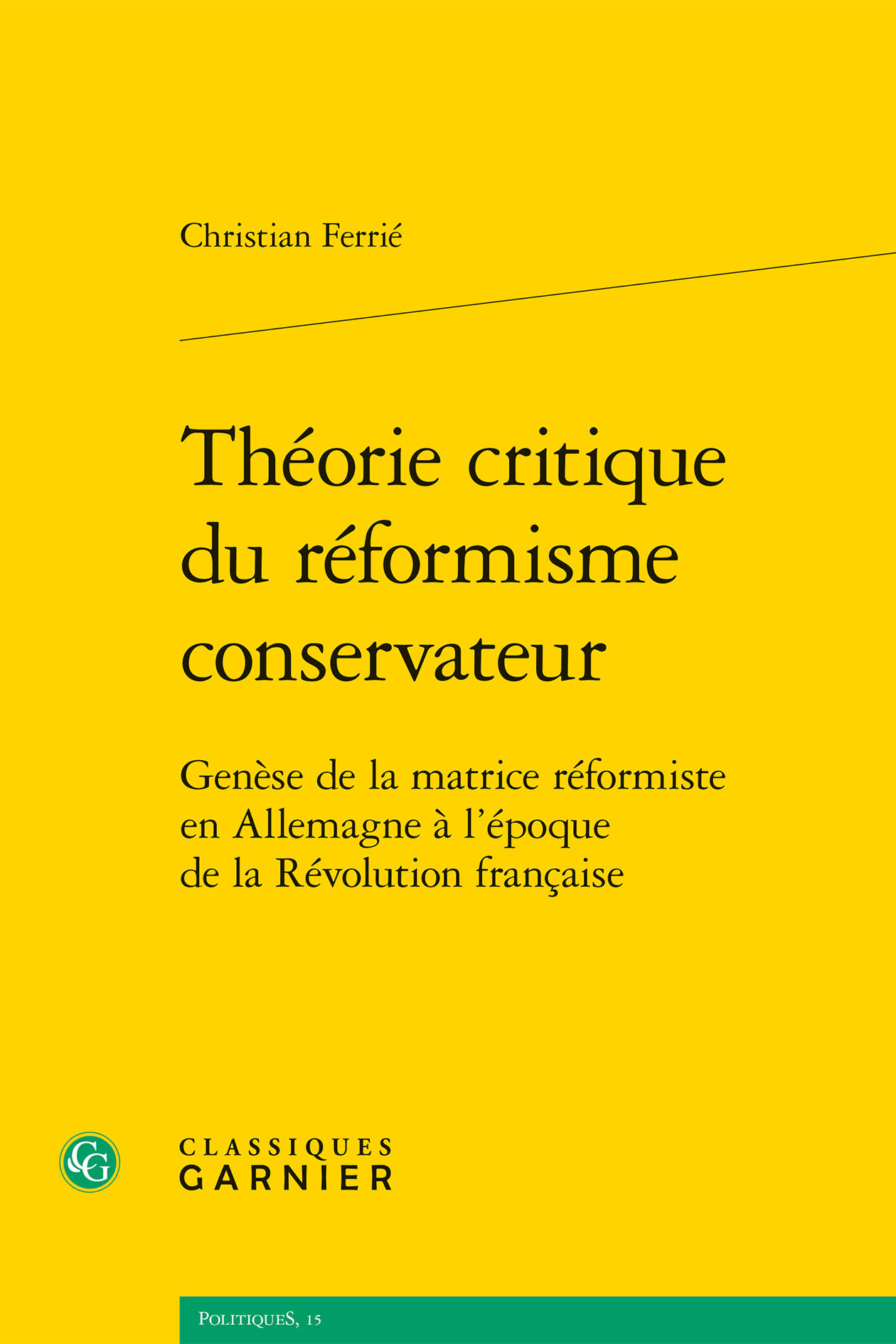 Théorie critique du réformisme conservateur