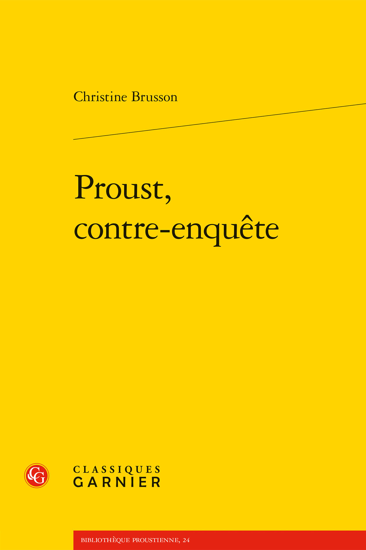 Proust, contre-enquête