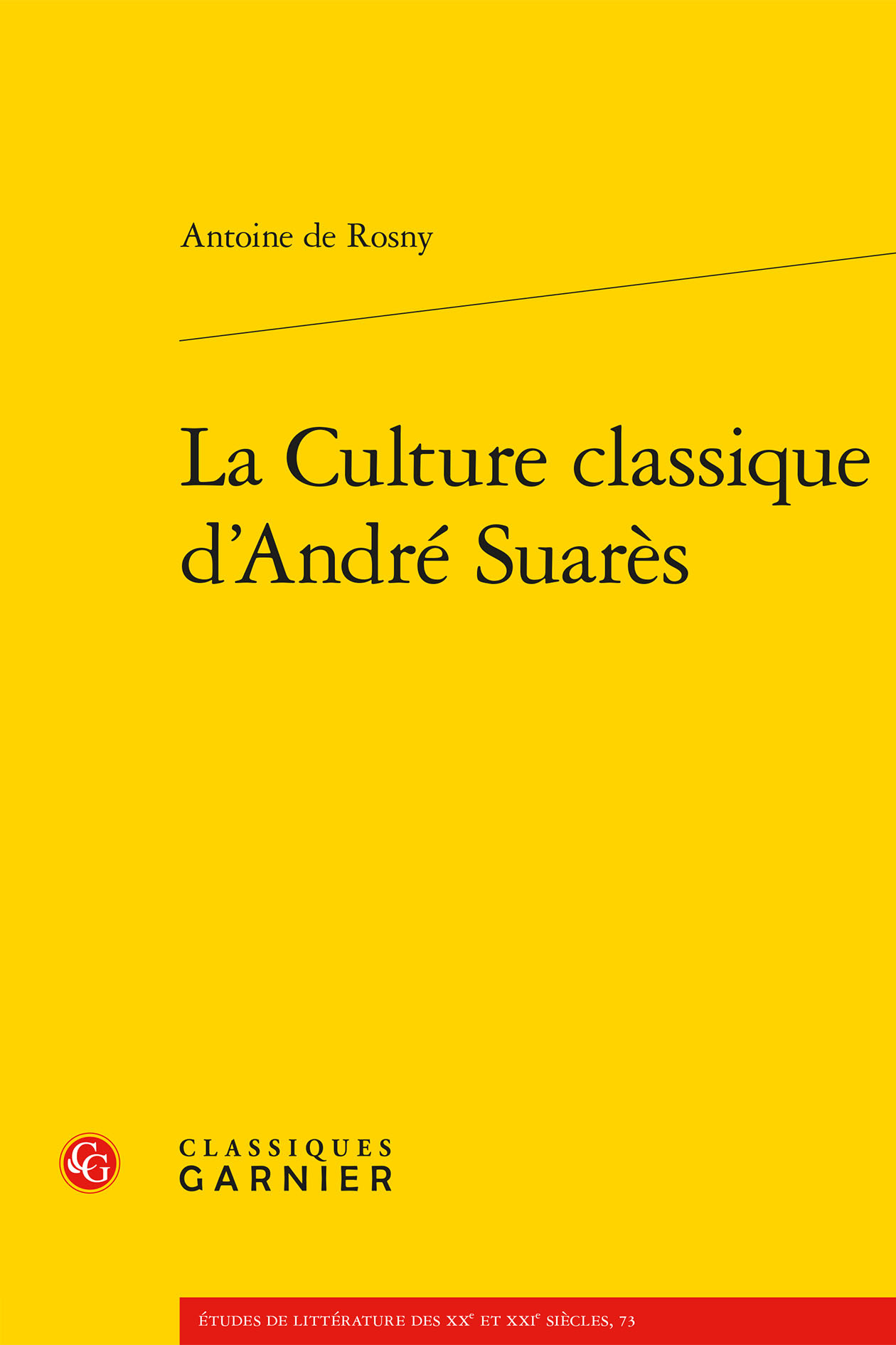 La Culture classique d'André Suarès