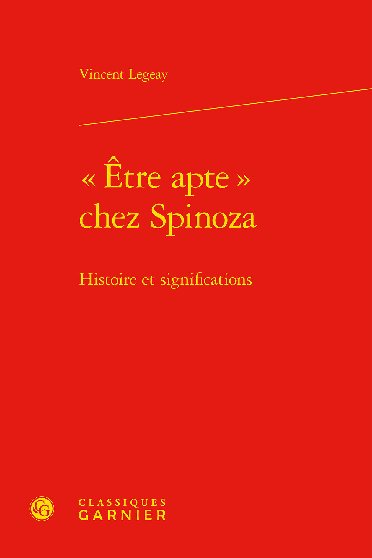 « Être apte » chez Spinoza