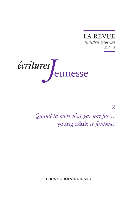 Quand la mort n'est pas une fin... young adult et fantômes
