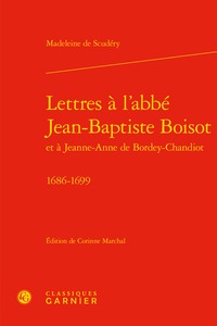 Lettres à l'abbé Jean-Baptiste Boisot
