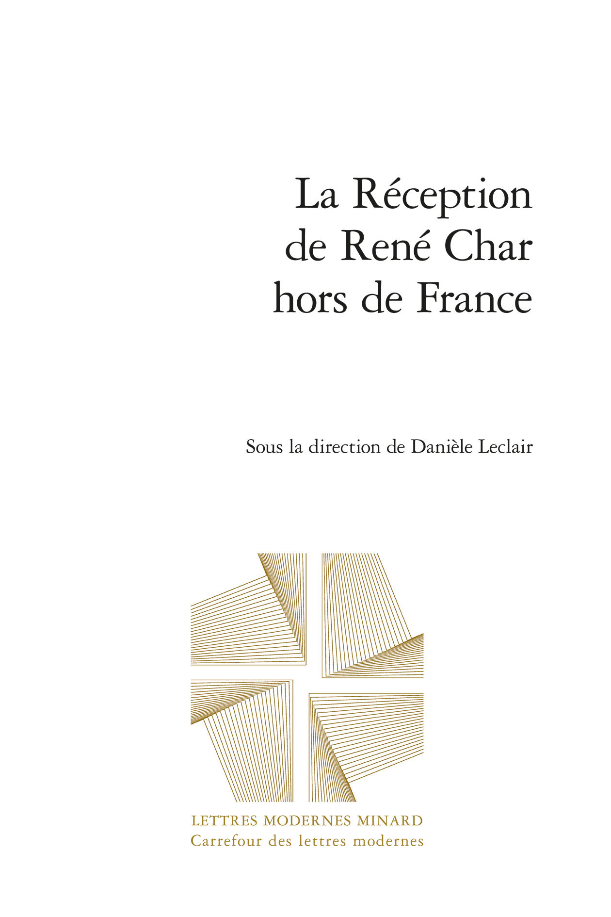 La Réception de René Char hors de France