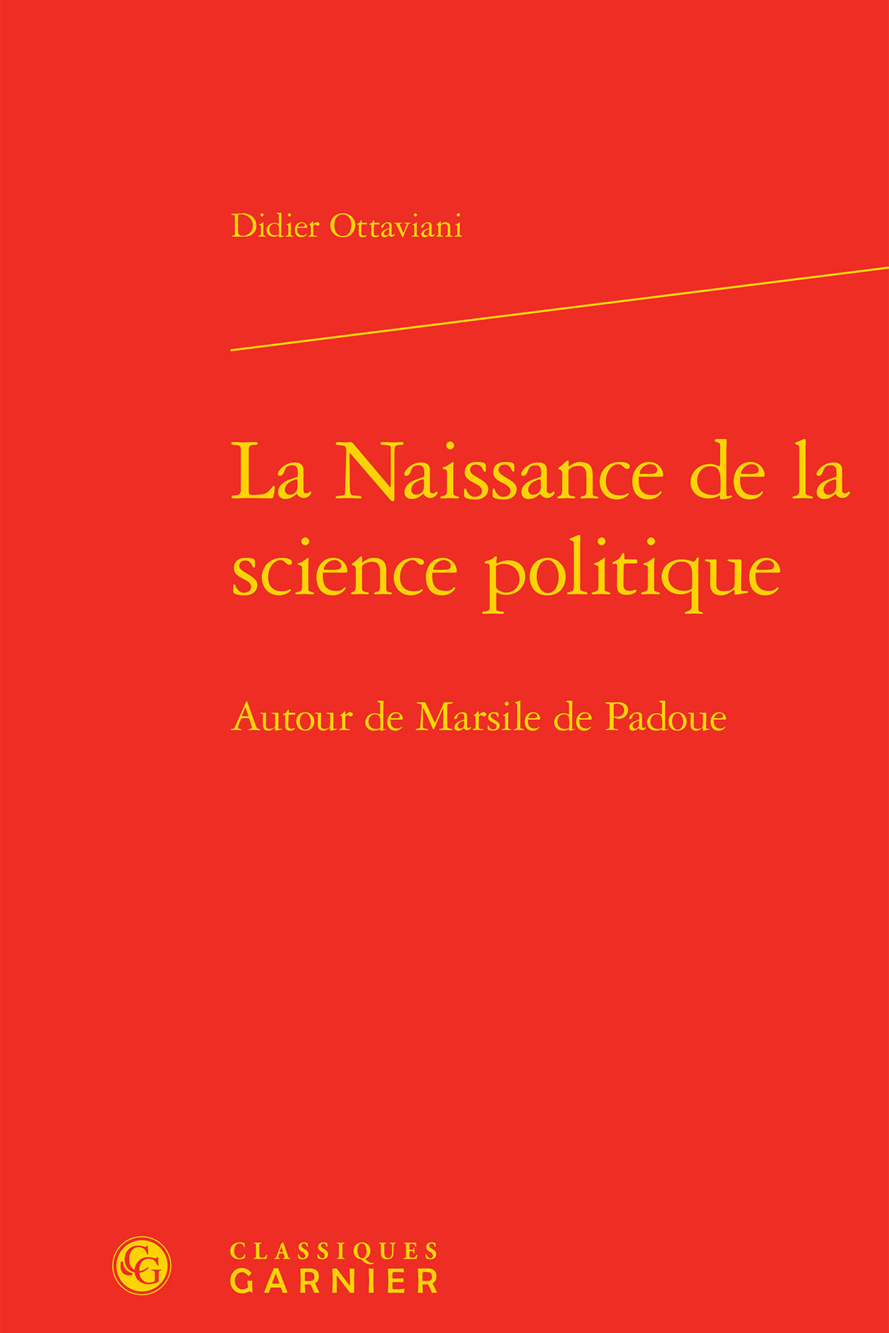 La Naissance de la science politique