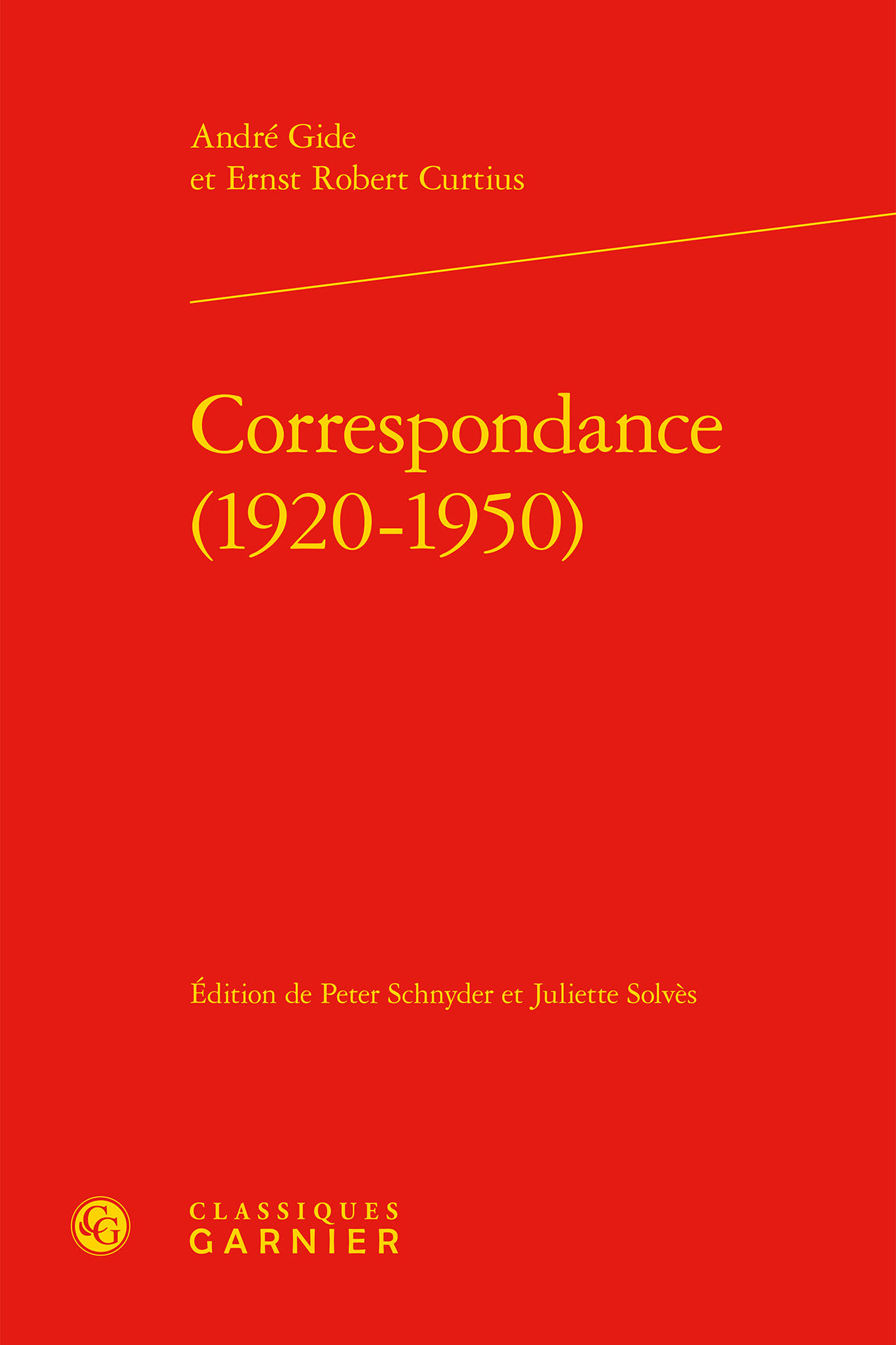 Correspondance (1920-1950)