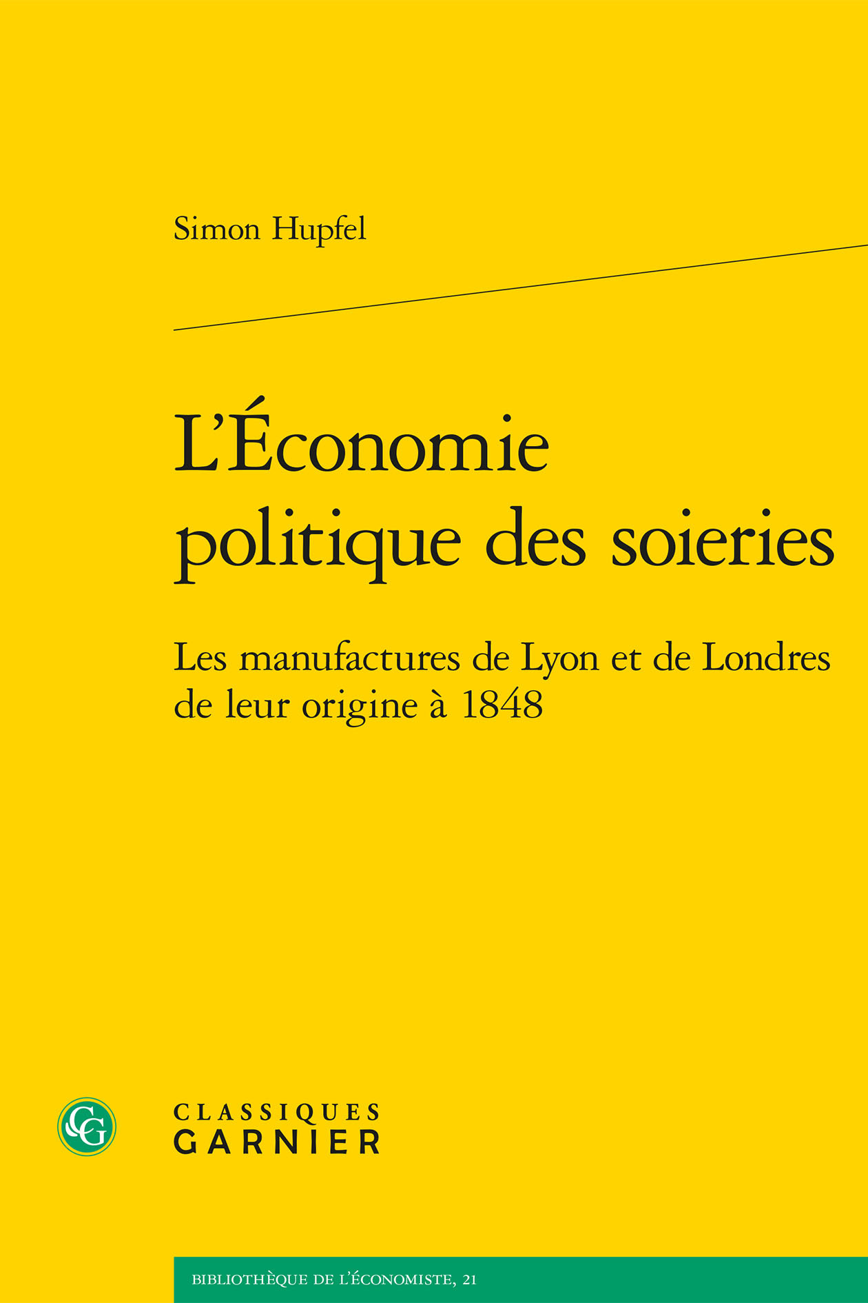 L'Économie politique des soieries