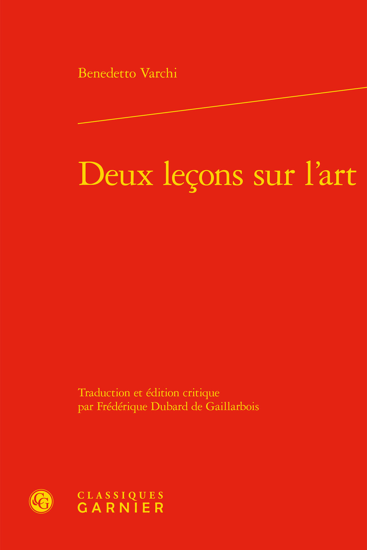 Deux leçons sur l'art