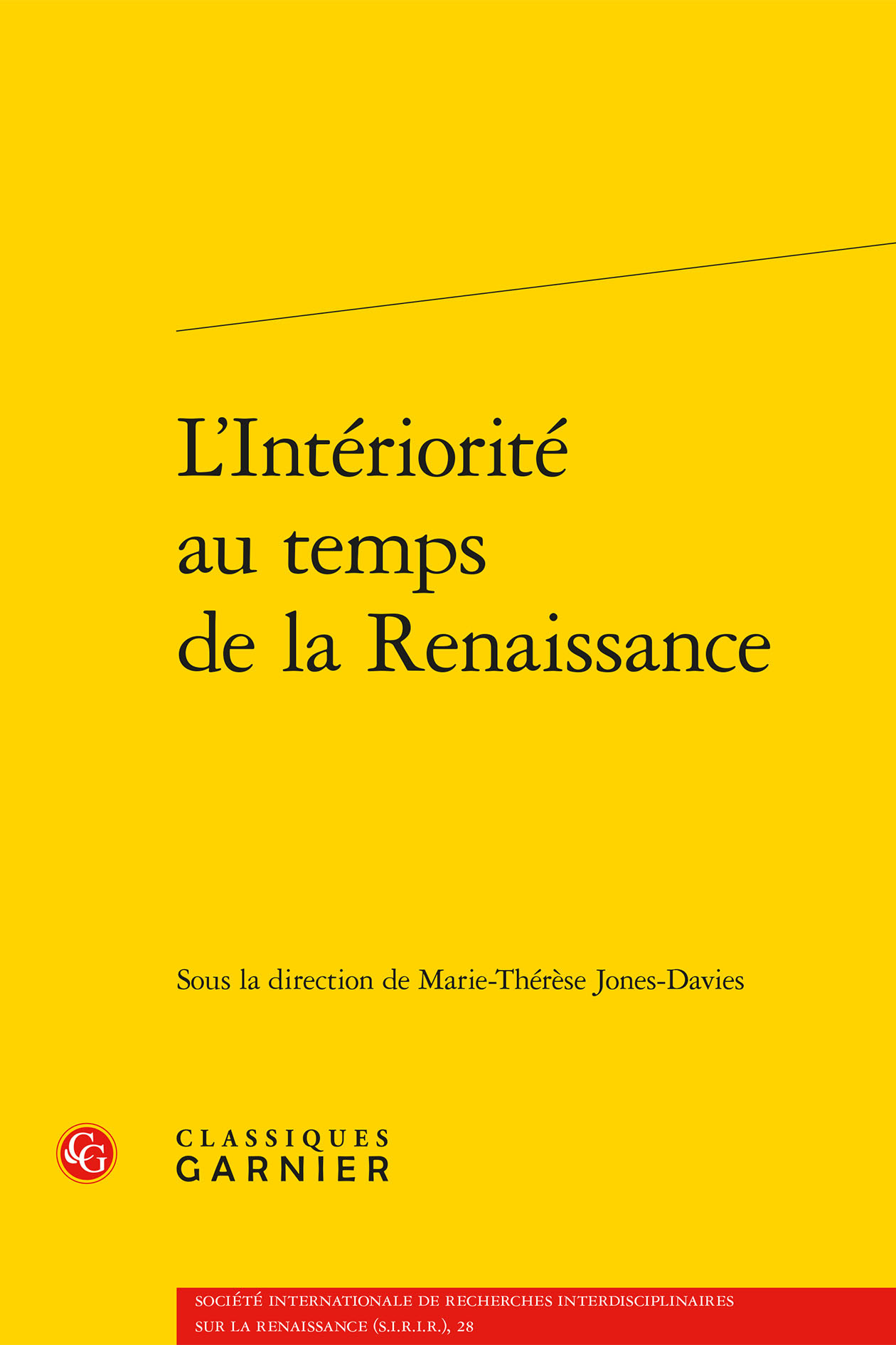 L'Intériorité au temps de la Renaissance