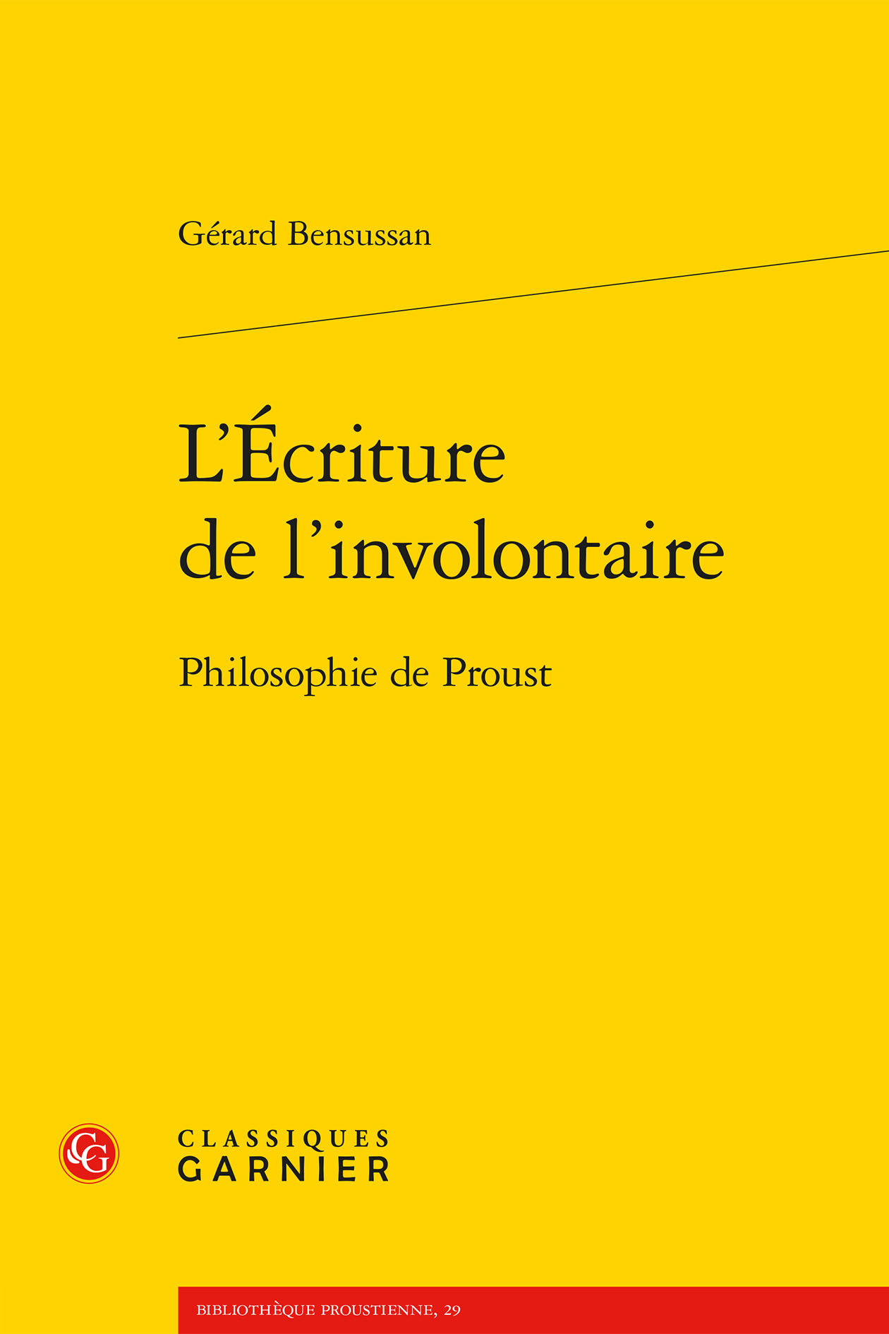 L'Écriture de l'involontaire
