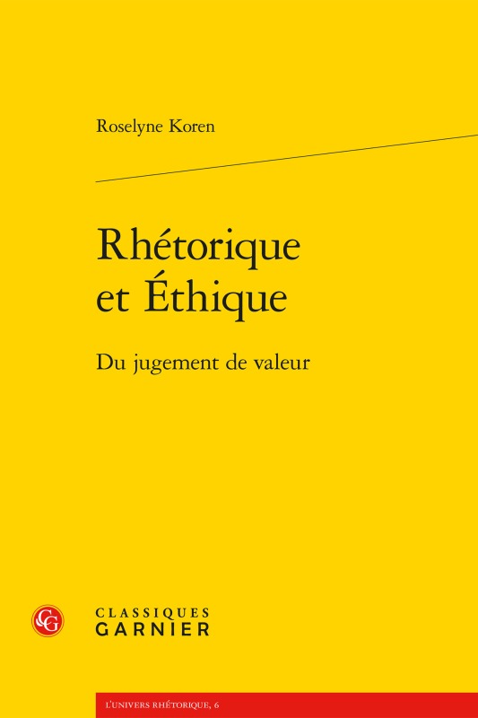 Rhétorique et Éthique