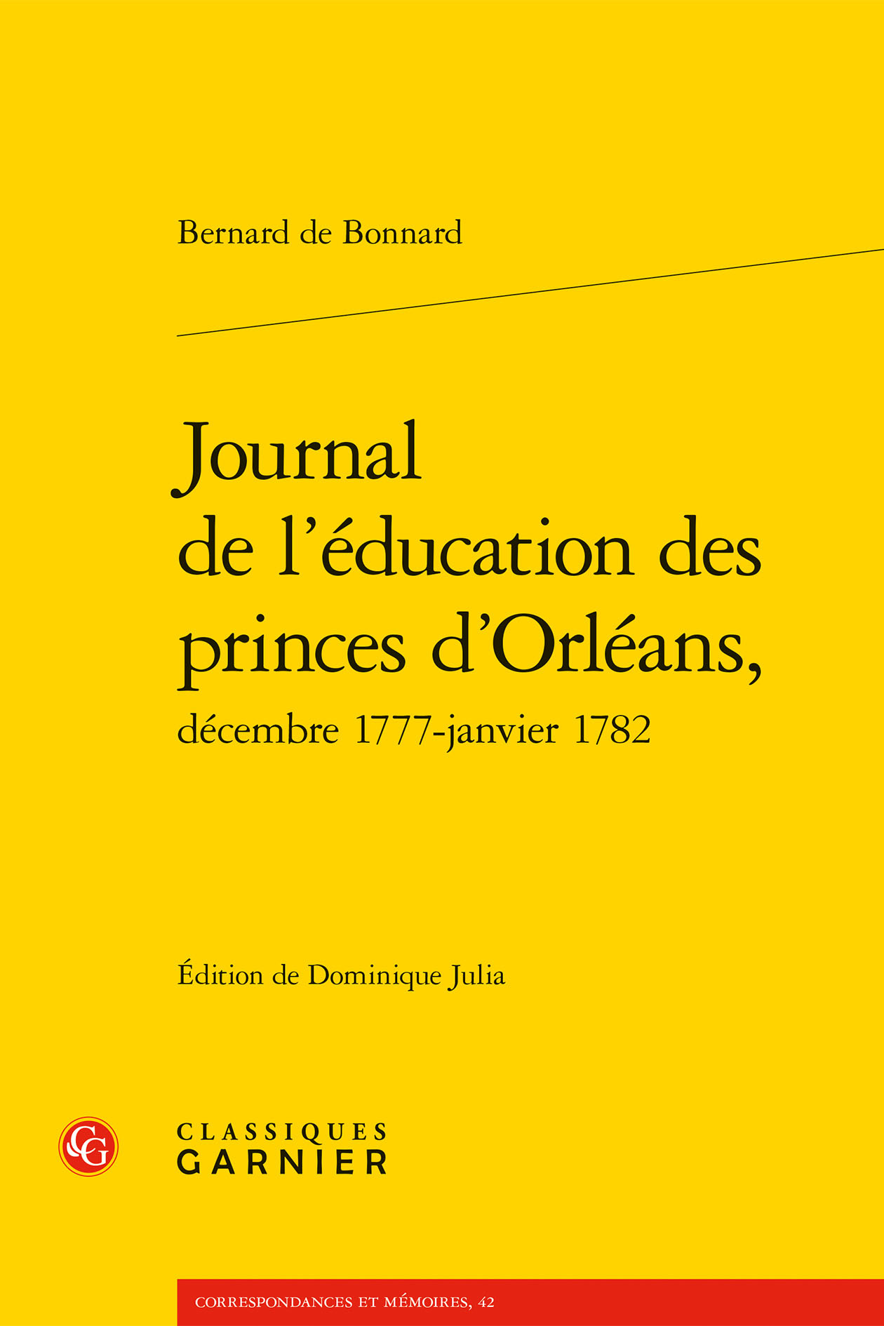 Journal de l'éducation des princes d'Orléans,