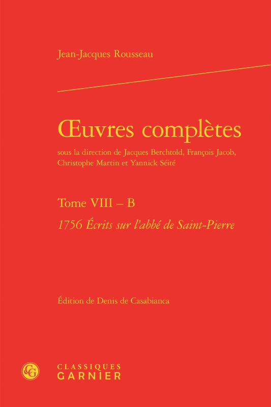 oeuvres complètes