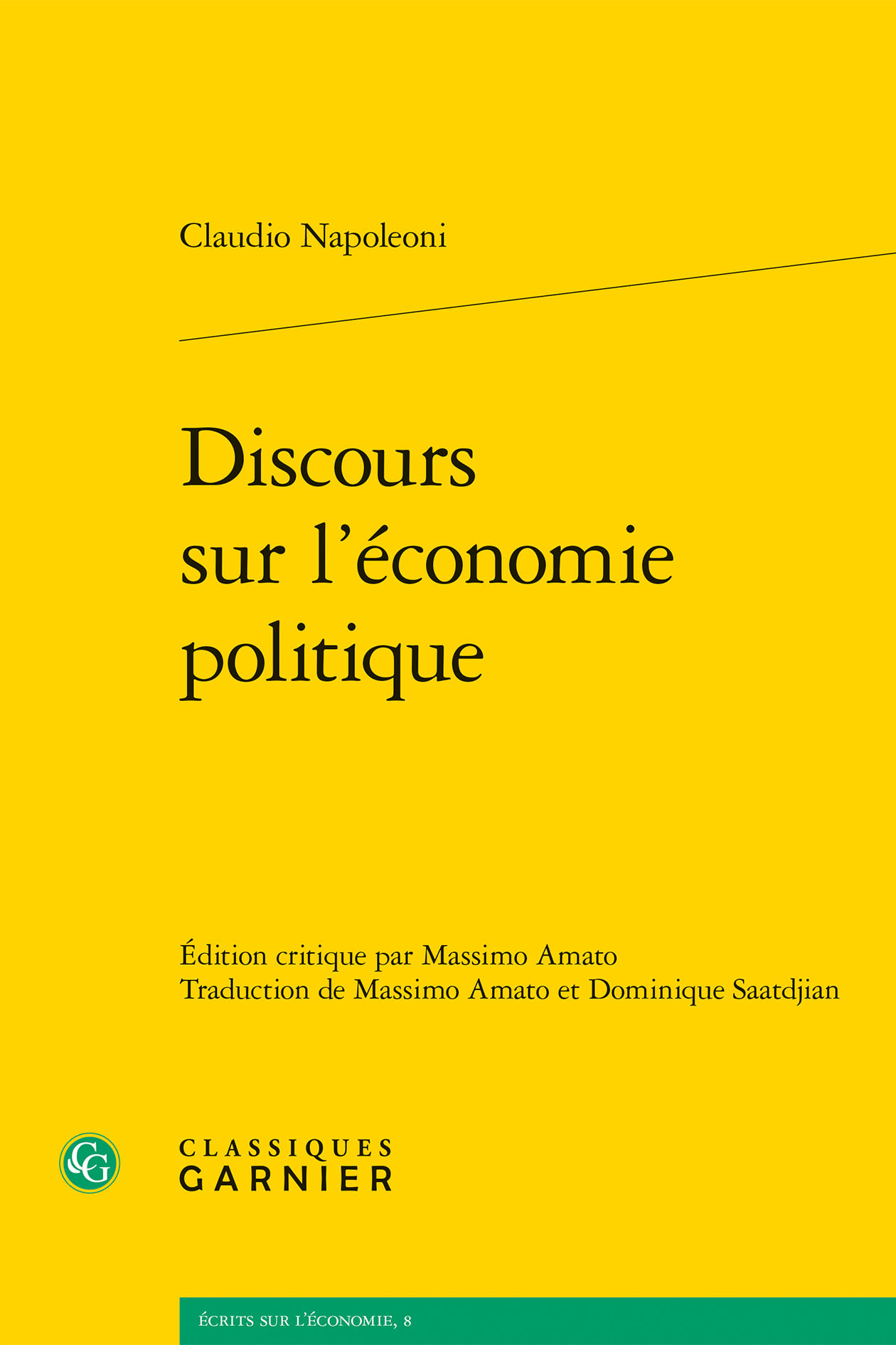Discours sur l'économie politique