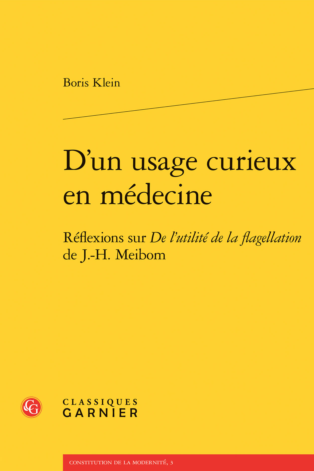 D'un usage curieux en médecine