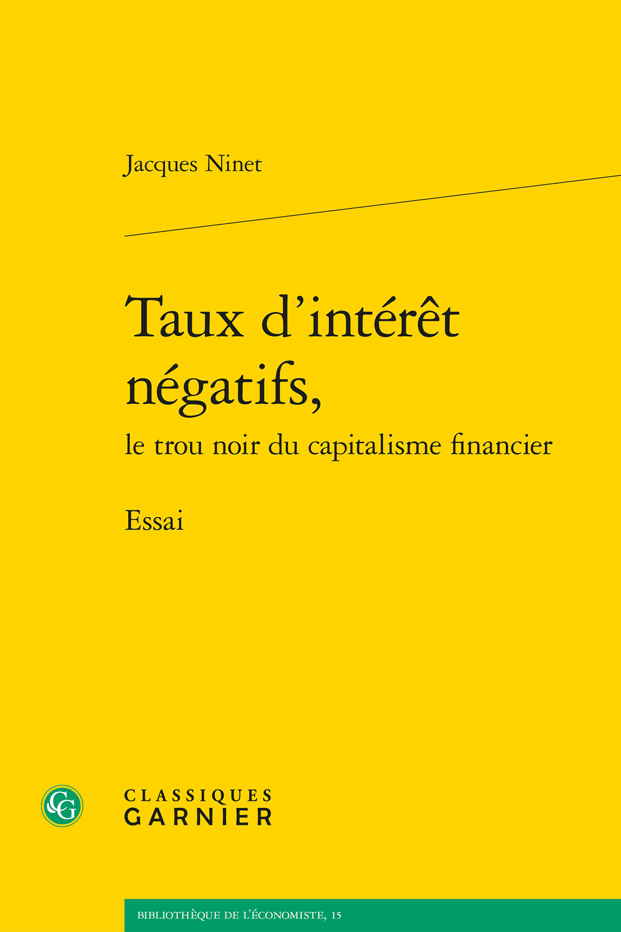 Taux d'intérêt négatifs,