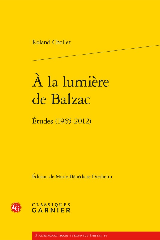 À la lumière de Balzac