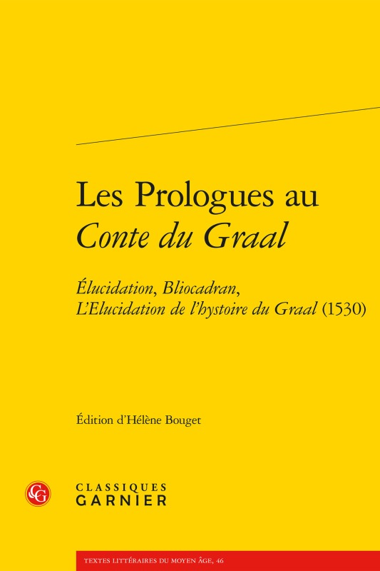 Les Prologues au Conte du Graal