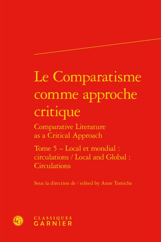 Le Comparatisme comme approche critique